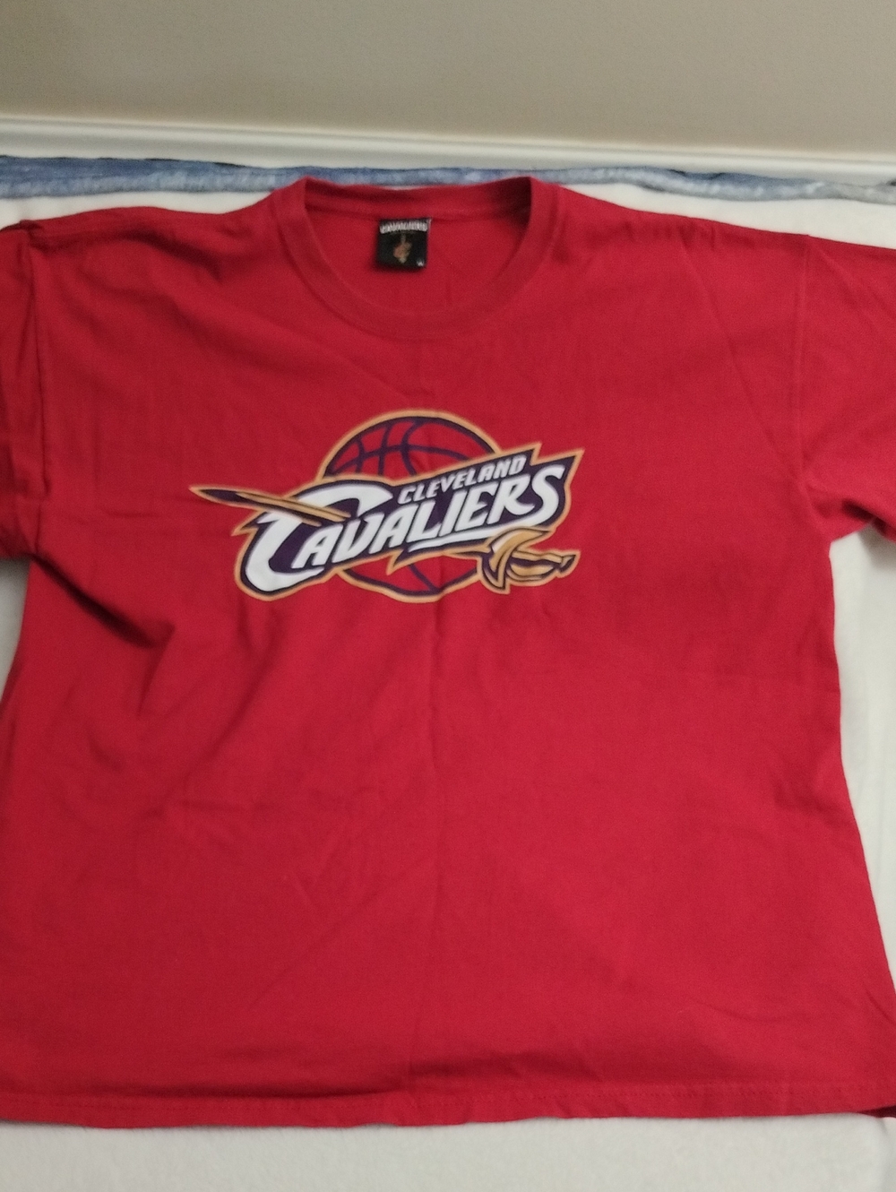 NBA Cleveland Cavaliers Official Collection Logo Shirt Men's XL